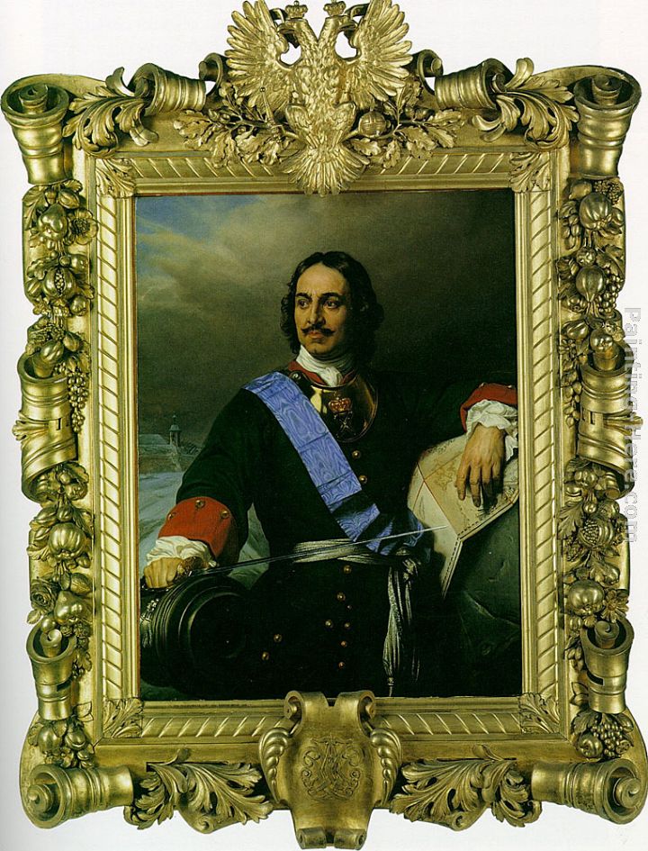 Paul Delaroche Peter the Great of Russia